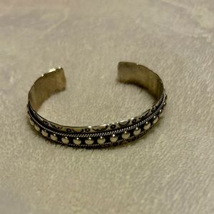 Sterling cuff